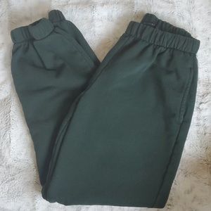 brandy melville green rosa sweatpants